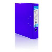 Initiative Lever Arch File A4 Purple Metal Shoe and Thumbring