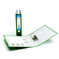 Initiative Polypropylene Coated Board Lever Arch File A4 70mm Spine Green