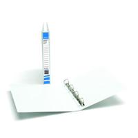 Initiative Presentation Binder 4 D-Ring 16mm Capacity White 65% Recycled