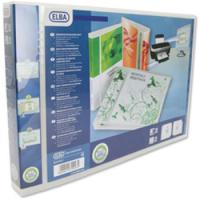 Elba Panorama Presentation Binder A3l 4D-R-30 PVC Wht