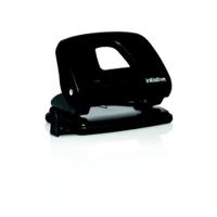 Initiative 2 Hole Punch Medium Black 22 Sheet Capacity ABS Handle