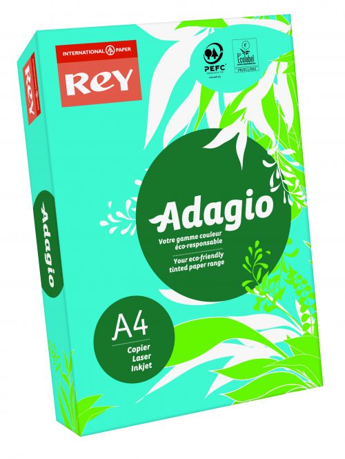 Rey Adagio Paper A4 80gsm Deep Blue (Ream 500) ADAGI080X690