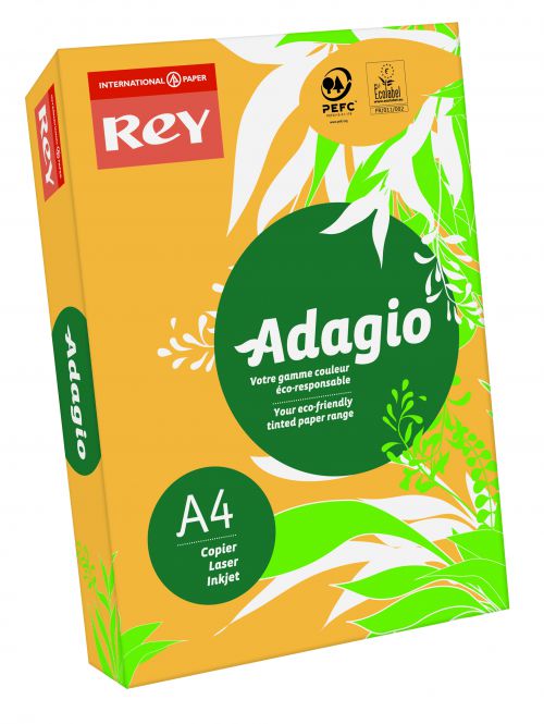 Rey Adagio A4 Paper 80gsm Gold RM500