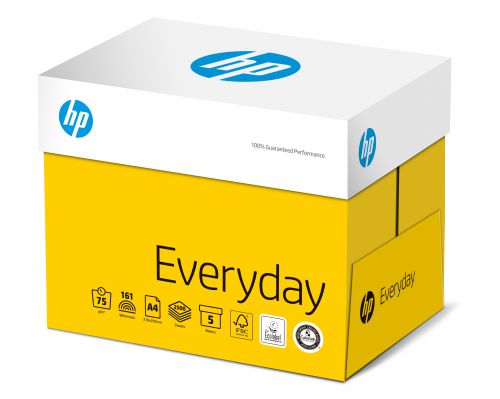 610379 | HP Everyday paper is  great value multipurpose paper suitable for a wide range of every day office printing applications. It is FSC certified and has the added benefit of Colorlok technology.
