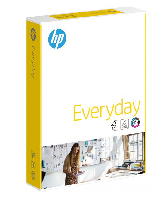 610379 | HP Everyday paper is  great value multipurpose paper suitable for a wide range of every day office printing applications. It is FSC certified and has the added benefit of Colorlok technology.