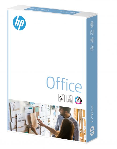 Hewlett Packard HP Office Paper Colorlok 5xPks FSC 80gsm A4 Wht Ref 93595[2500Shts] - 191286