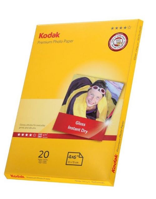 Kodak Premium Photo Paper Gloss A4 240 - 20 Sheets