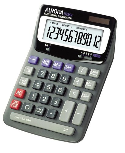 Aurora DT85V Desk Calculator