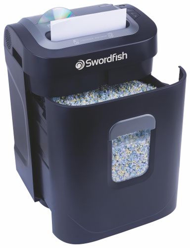 This compact micro cut shredder provides the ideal solution for high security shredding. Cutting an A4 sheet into more than 1500 particles, it easily meets the requirements of the new DIN-P4 standard. Producing only 62dB under load, this machine will not disturb the people around you.Conforms to security level P-4 & O-1* Using 70gsm weight paper