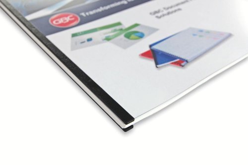 GBC 1132886 50mm Black Surebind Strips