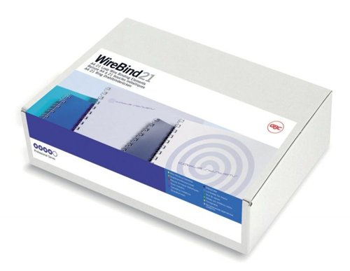 GBC IB160431 6mm Silver Wire Binders