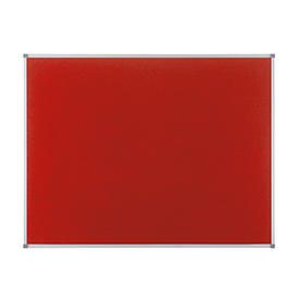 Nobo 1902260 Classic Red Felt Noticeboard 1200 x 900mm 28493J