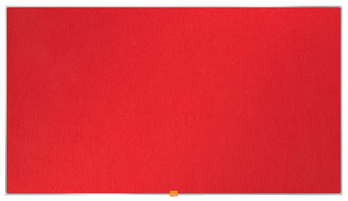 Nobo 1905311 40 Inch Widescreen Red Felt Noticeboard