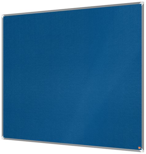 Nobo 1915191 Premium Plus Blue Felt Notice Board 1500x1200mm