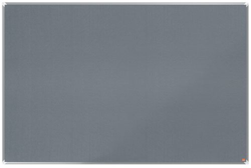 32044J - Nobo 1915199 Premium Plus Grey Felt Notice Board 1800x1200mm
