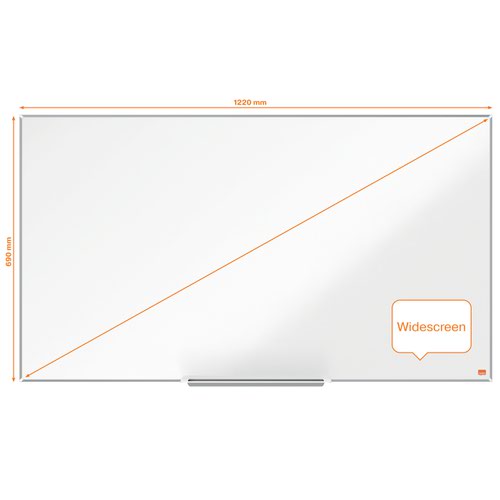 Nobo Impression Pro 1220x690mm Widescreen Nano Clean Magnetic Whiteboard