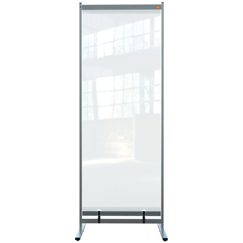 31192J - Nobo 1915552 Premium Plus Clear PVC Free Standing Protective Room Divider Screen 780x2060mm