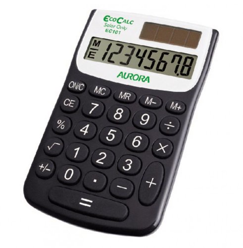 Aurora EC101 Handheld Calculator