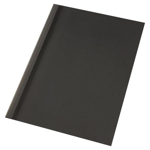 GBC IB451607 Black Leathergrain Thermal Binding Covers