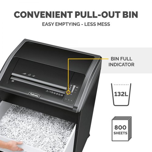 Fellowes 485I Strip Cut Shredder