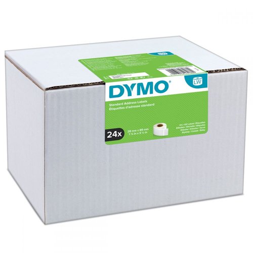 Dymo 99010 24 Rolls LabelWriter Standard Address Labels
