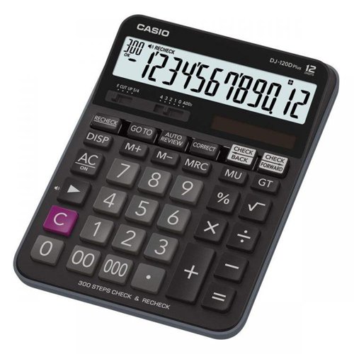 Casio DJ-120DPLUS Desktop Calculator