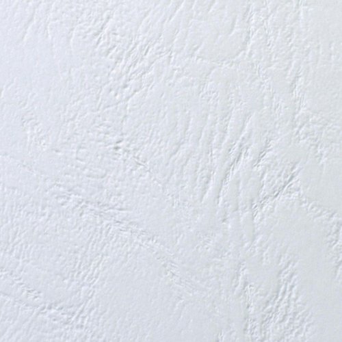 GBC CE040070 Leathergrain A4 Binding Cover White pack of 100