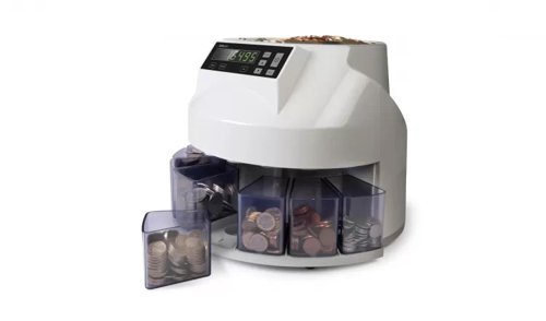 Safescan 1250 GBP Automatic Coin Counter and Sorter