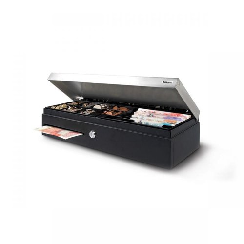 Safescan SD-4617S Flip Top Cash Drawer with 8 Coin and 4 Note Trays