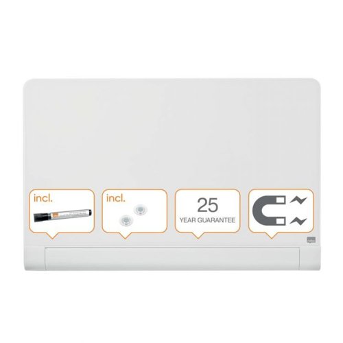 Nobo 1905191 Impression Pro Glass Magnetic Whiteboard 1000x560mm