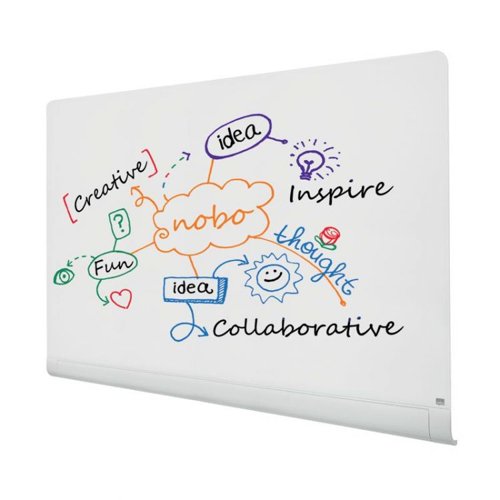 Nobo 1905193 Impression Pro Glass Magnetic Whiteboard 1900x1000mm