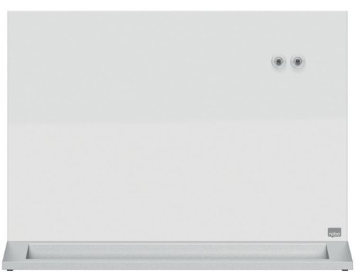 Nobo 1905265 Diamond Glass Magnetic Desktop Board
