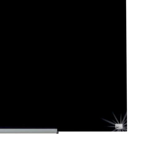 Nobo 1905180 Black Impression Pro Glass Magnetic Whiteboard 1000x560mm