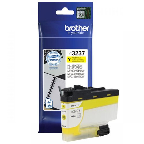 29713J - Brother LC3237Y Yellow Inkjet Cartridge