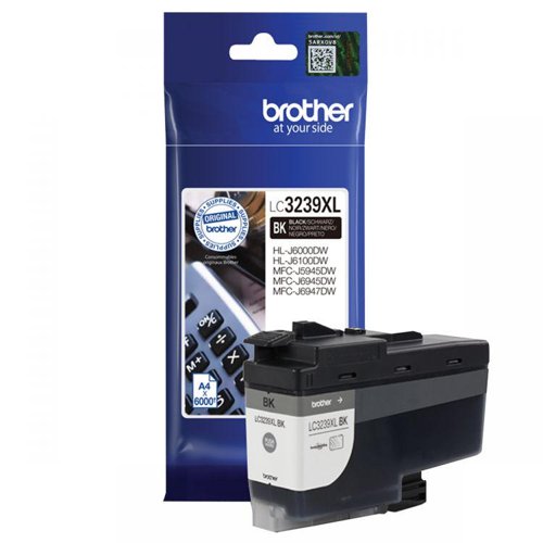 29714J - Brother LC3239XLBK Black Inkjet Cartridge