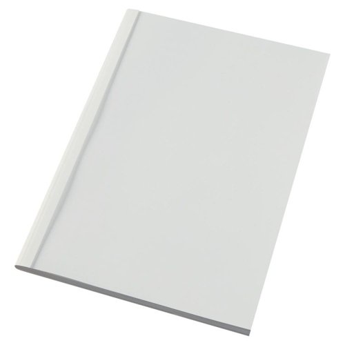 GBC IB370052 Standard White ThermaBind Cover A4 8mm Pack 100