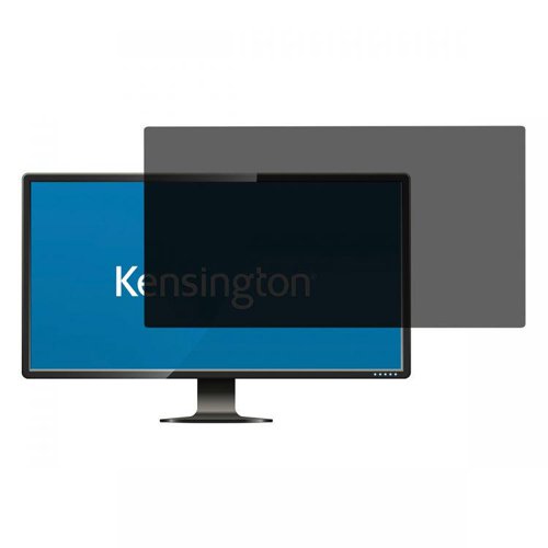 Kensington 626480 Privacy Filter 2 Way Removable 20 inch Widescreen 16:9