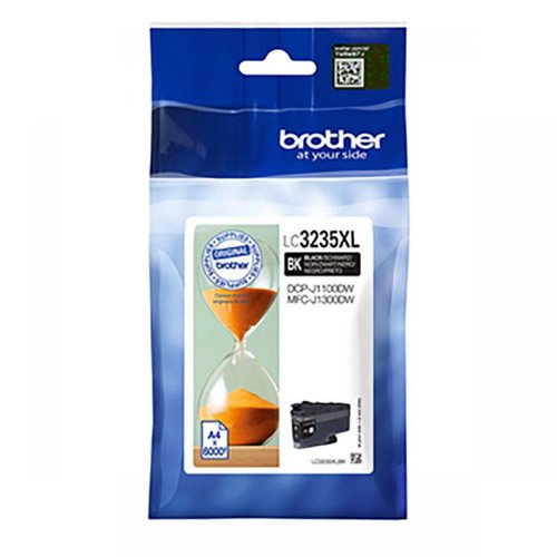 31230J - Brother LC3235XLBK Black Ink Cartridge 6000 Pages