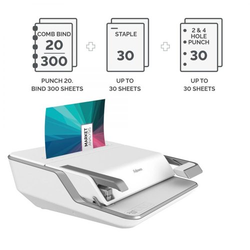 Fellowes Lyra 3-in-1 Comb Binder