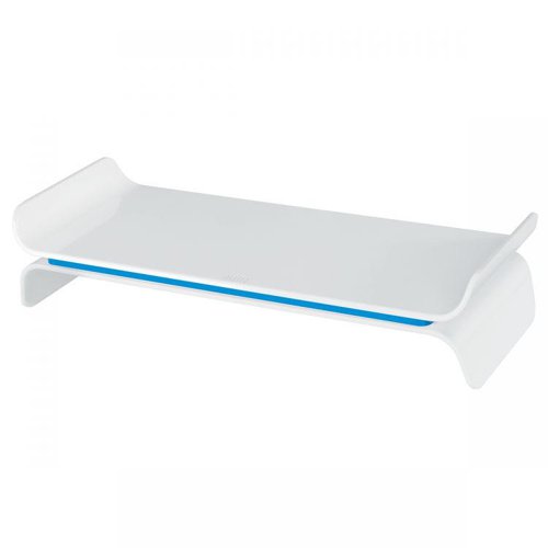 Leitz Ergo WOW Adjustable Monitor Stand Blue