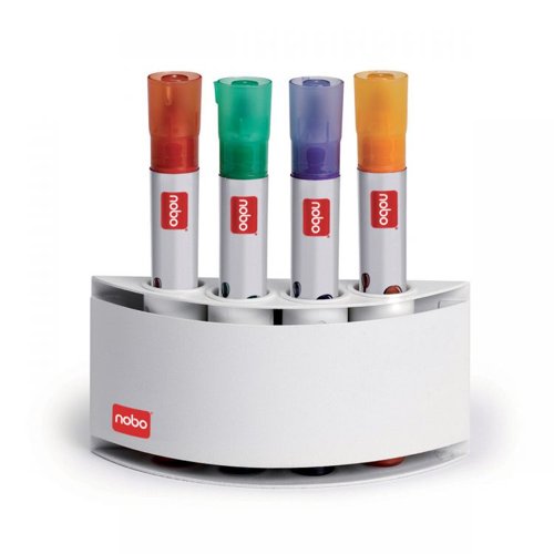 Nobo 8018500 Magnetic Pen Holder Drywipe Board Accessories 31413J Active Group  | Business Supplies. Workwear. Furniture. Promotional Merchandise. Business Technology