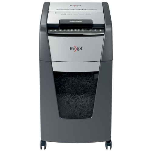 Rexel Optimum AutoFeed Plus 300X Cross Cut Shredder