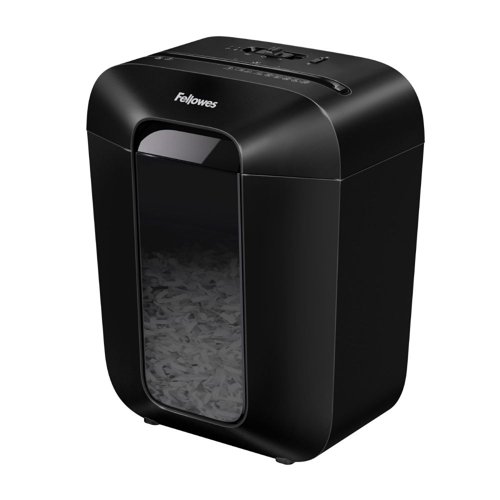 Fellowes Powershred LX45 Cross Cut Shredder Black