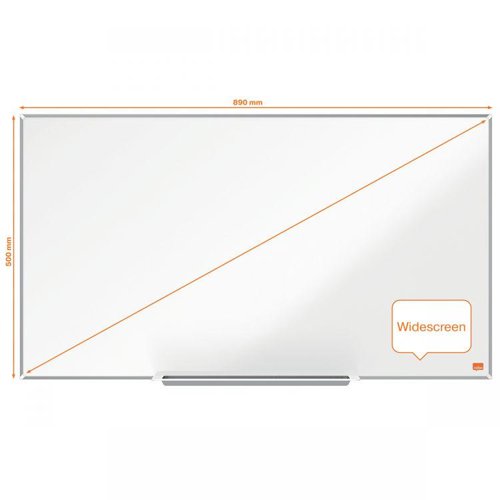 Nobo Impression Pro 890x500mm Widescreen Nano Clean Magnetic Whiteboard