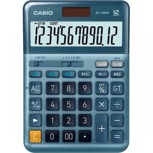 31778J - Casio DF-120EM Desktop Calculator