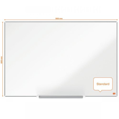 Nobo 1915395 Impression Pro 900x600mm Enamel Magnetic Whiteboard