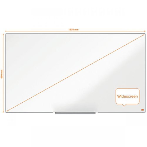Nobo Impression Pro 1220x690mm Widescreen Enamel Magnetic Whiteboard