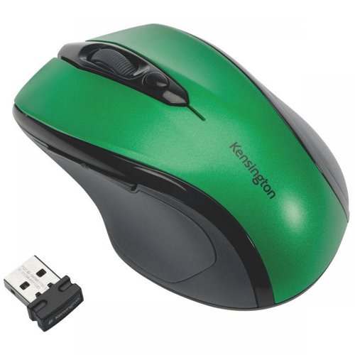 Kensington K72424WW Pro Fit Wireless Mid-Size Mouse Green