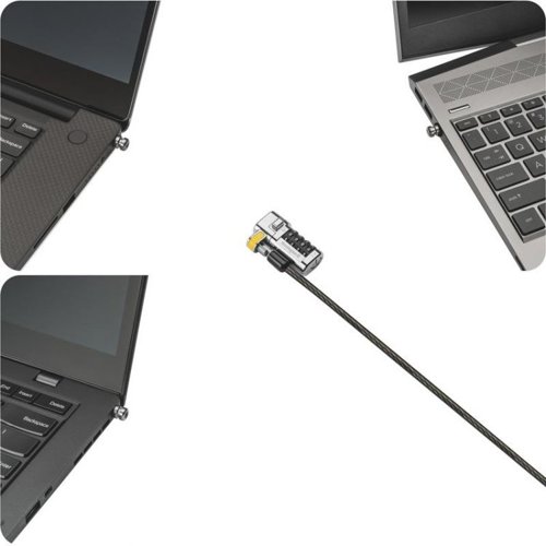 Kensington K68105EU ClickSafe Universal Combination Laptop Lock"