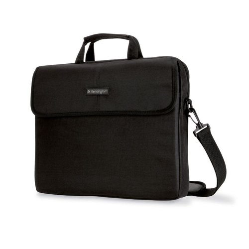 32015J | *** CLEARANCE ITEM - LIMITED STOCK AVAILABILITY AT THIS PRICE ***.A classic notebook computer sleeve for when you are on the move.The Kensington Classic Sleeve protects your notebook with a durable nylon exterior that's tough enough to travel with you. Plus, interior and exterior storage compartments have plenty of room for accessories and important files.The high density neoprene sleeve protects and cushions your laptop or ultrabook. Securely store your laptop or ultrabook & accessories in this sleeve that fits up to 15.6'' / 39.6cm devices.The reinforced carry handle allows you to easily transport your device while reducing the worry that it might get dropped or damaged. Pockets on either side are ideal for storing chargers and cables while travelling. With a detachable padded shoulder strap allows you to turn the sleeve into a portable case.Includes an extremely soft fleece lining that protects your device from scratches.All the functionality you need at a great value
